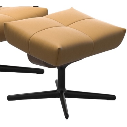 Stressless David Footstool with Cross Base