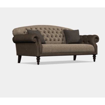 Tetrad Harris Tweed Arbroath Midi Sofa - Option B - Hide & Tweed
