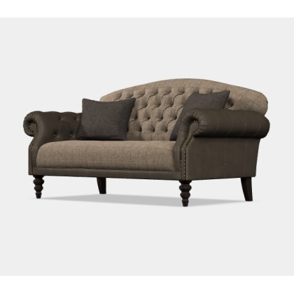 Tetrad Harris Tweed Arbroath Petit Sofa - Option B - Hide & Tweed