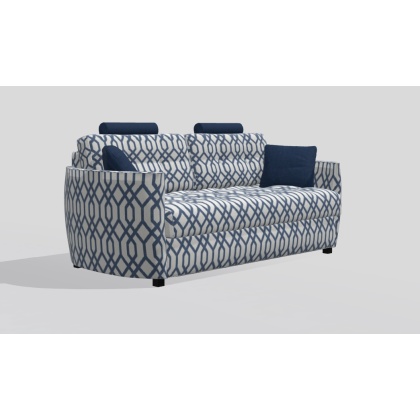 Fama Bolero 3 Seater Sofa With Curved Arms