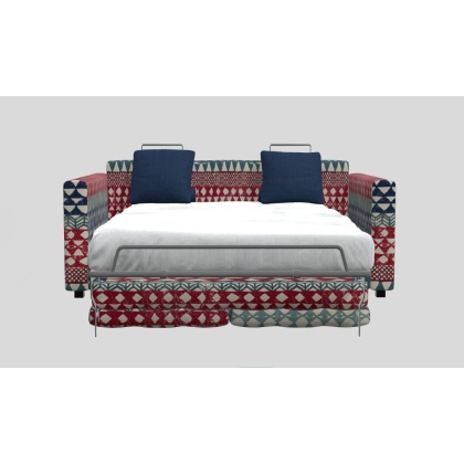 Fama Bolero 3 Seater Sofa Bed With Straight Arms