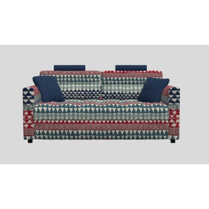 Fama Bolero 3 Seater Sofa With Straight Arms