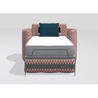 Fama Bolero Armchair Bed With Curved Arms