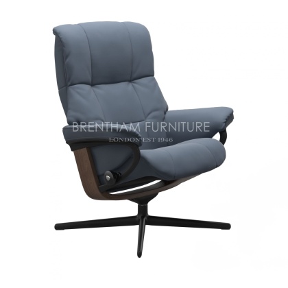 Stressless Mayfair Chair with Cross Base (No stool) Stressless Mayfair Chair with Cross Base (No stool)
