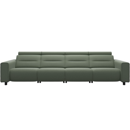 Stressless Emily Wide Arm 4 Seater 2 Power Sofa