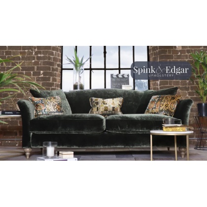 Spink & Edgar Lamour Grand Sofa Mixed Fabrics