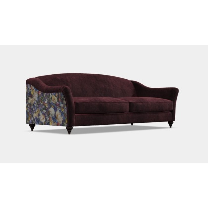 Spink & Edgar Lamour Grand Sofa Mixed Fabrics