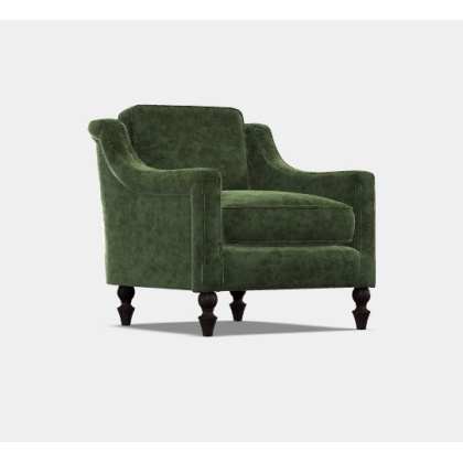 Spink & Edgar Bardot Chair- Single Fabric All Over Spink & Edgar Bardot Chair- Single Fabric All Over