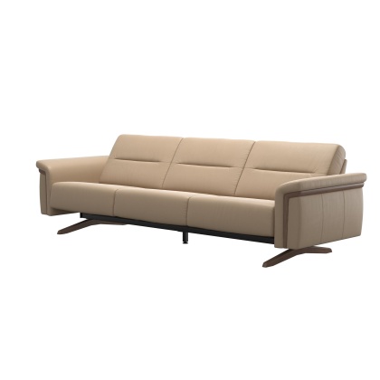 Stressless Stella 3 Seat Sofa Wood Arm