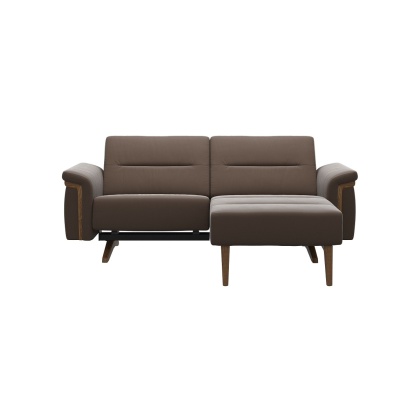 Stressless Stella 1 Seat Sofa With Longseat (M) RHF Wood Arm