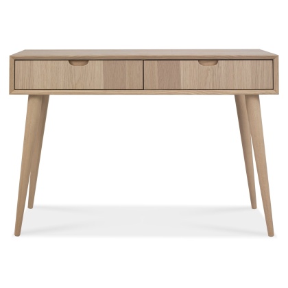 Bentley Designs Dansk Scandi Oak Console Table With Drawers
