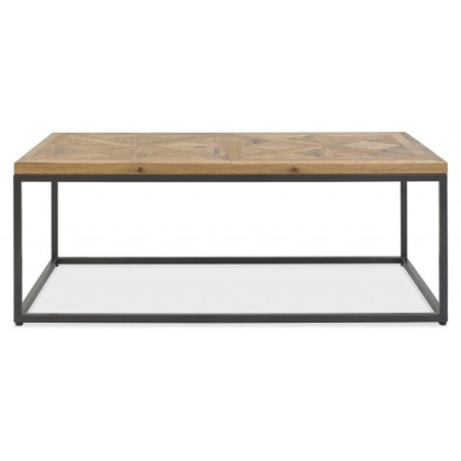 Indus Rustic Oak Coffee Table