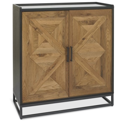 Bentley Designs Indus Rustic Oak & Peppercorn Drinks Cabinet Bentley Designs Indus Rustic Oak & Peppercorn Drinks Cabinet