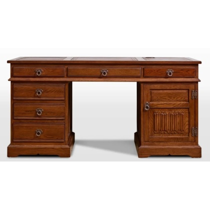 Old Charm OCH2798 Pedestal Desk