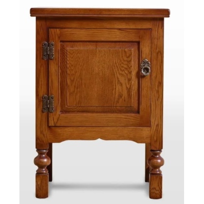 Old Charm OCH2981 Single Door Pedestal Cabinet