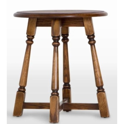 Old Charm OCH3177 Round Lamp Table