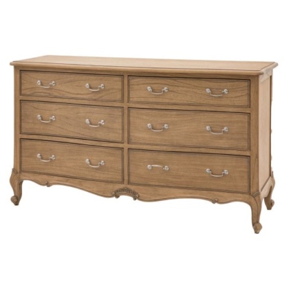 Gallery Chic 6 Drawer Chest Weathered