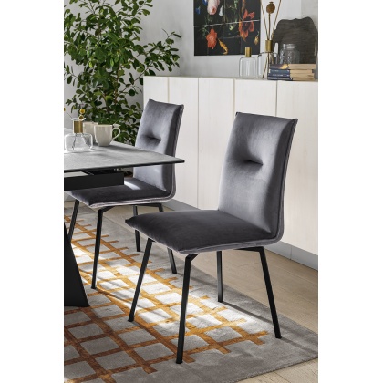 Connubia Calligaris Maya Chair - Metal Legs - Fixed Seat