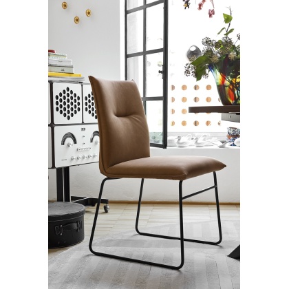 Connubia Calligaris Maya Chair - Sleigh Legs (PAIR)