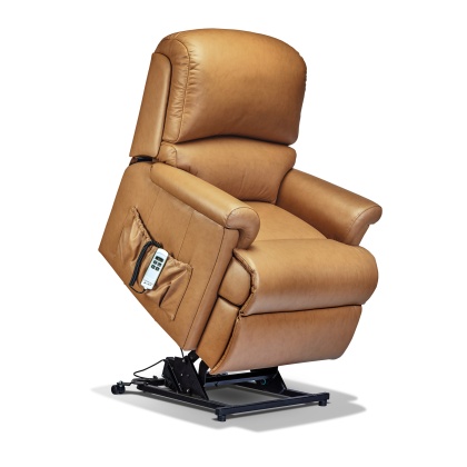 Sherborne Nevada Leather Dual Motor Riser Recliner VAT FREE