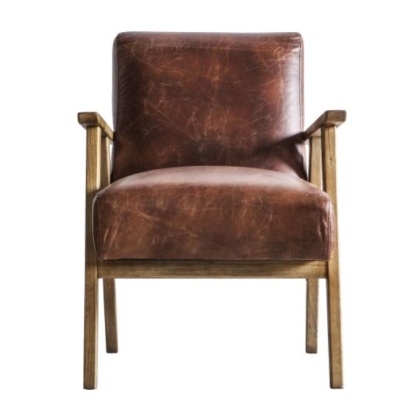 Gallery Neyland Chair Vintage Brown
