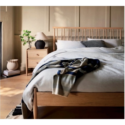 Ercol 4173 Winslow 2 Drawer Bedside Chest