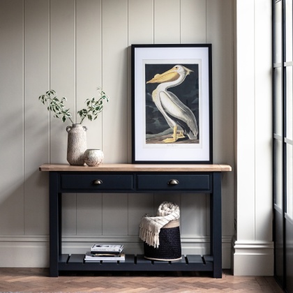 Gallery Eton 2 Drawer Console Meteor