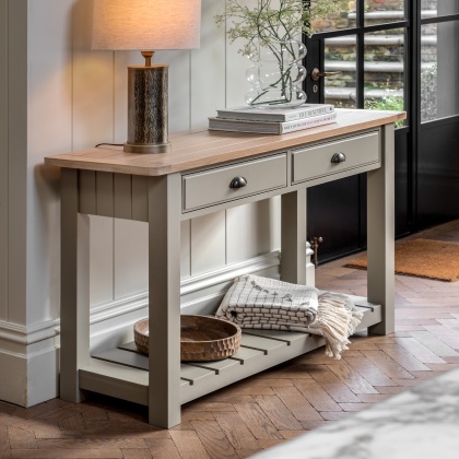 Gallery Eton 2 Drawer Console Prairie