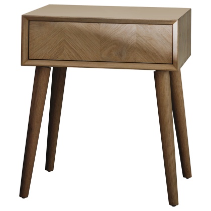 Gallery Milano 1 Drawer Side Table