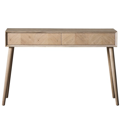 Gallery Milano 2 Drawer Console Table