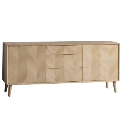 Gallery Milano 2 Door 3 Drawer Sideboard