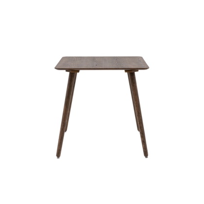 Gallery Hatfield Square Dining Table Smoked Gallery Hatfield Square Dining Table Smoked