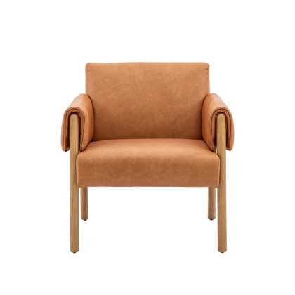 Gallery Stratford Armchair Brown Leather