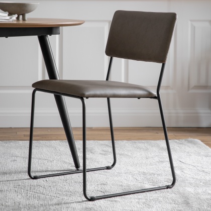Gallery Chalkwell Dining Chair Oatmeal (PAIR)
