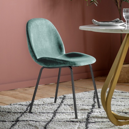 Gallery Flanagan Dining Chair Mint Velvet (PAIR)
