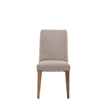 Gallery Direct Highgrove Chair Dove Velvet (PAIR) Gallery Direct Highgrove Chair Dove Velvet (PAIR)