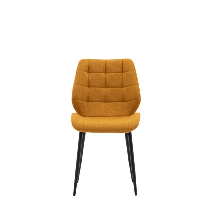 Gallery Manford Dining Chair Saffron (PAIR) Gallery Manford Dining Chair Saffron (PAIR)