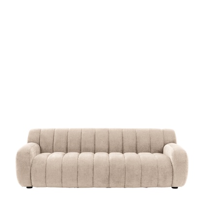 Gallery Direct Coste 3 Seater Sofa Cream