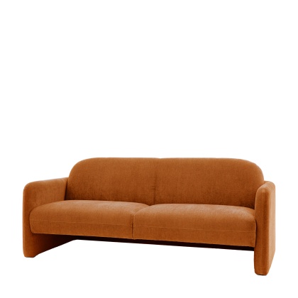 Gallery Massa 3 Seater Sofa Amber