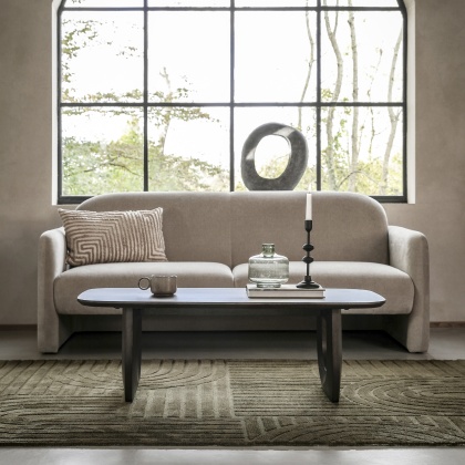 Gallery Massa 3 Seater Sofa Cream