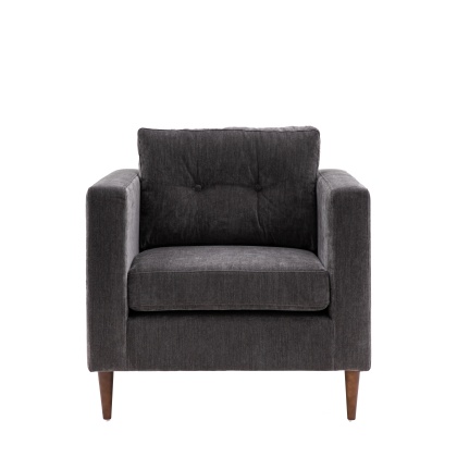 Gallery Direct Whitwell Armchair Charcoal Gallery Direct Whitwell Armchair Charcoal