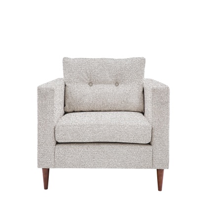 Gallery Direct Whitwell Armchair Light Grey Gallery Direct Whitwell Armchair Light Grey