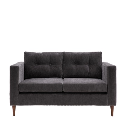 Gallery Direct Whitwell 2 Seater Sofa Charcoal Gallery Direct Whitwell 2 Seater Sofa Charcoal
