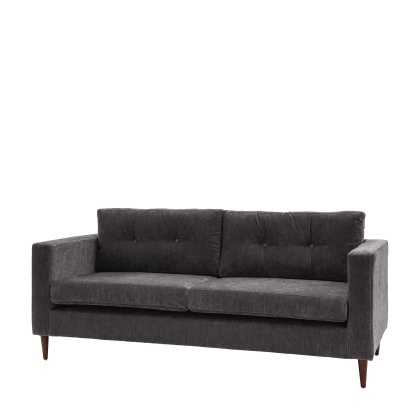 Gallery Whitwell 3 Seater Sofa Charcoal