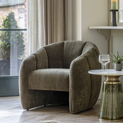 Gallery Atella Tub Chair Moss Green