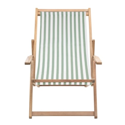 Brentham Deck Chair Verde Stripe Brentham Deck Chair Verde Stripe