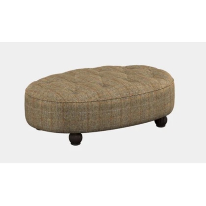 Tetrad Harris Tweed Caledonian Stool - Hide Tetrad Harris Tweed Caledonian Stool - Hide