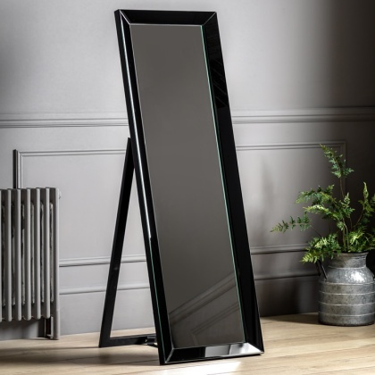 Luna Cheval Mirror - Black Luna Cheval Mirror - Black