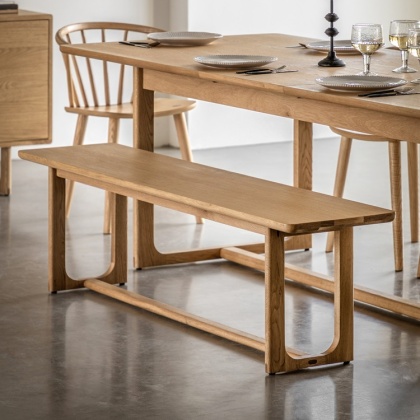 Gallery Craft Dining Bench Natural