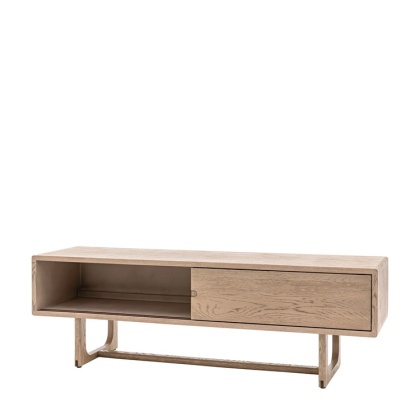 Gallery Direct Craft Media Unit Smoked Gallery Direct Craft Media Unit Smoked